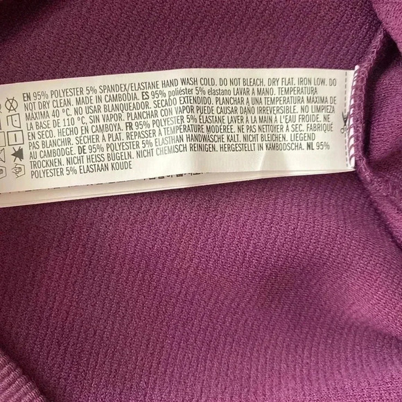 🆕Forever21 Purple Lattice Cami-Strap Bodycon Dress S🆕 - Picture 8 of 10